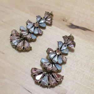 Chandelier statement earrings